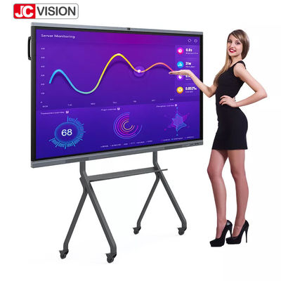 Έξυπνη διαλογική επίδειξη 20 Whiteboard LCD Univercity υπέρυθρη οθόνη αφής σημείων