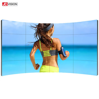 178° LCD τηλεοπτικό τοίχων ψηφιακό σύστημα σηματοδότησης 46 τοίχων επίδειξης 4K HD 3x3 τηλεοπτικό»