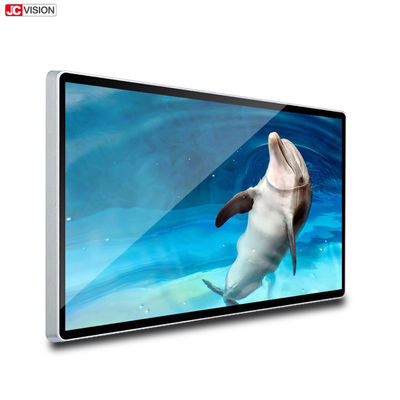 JCVISION τοποθετημένος LCD τοίχος διαφημιστικός φορέας 32 ίντσας εσωτερικός ψηφιακός συστημάτων σηματοδότησης επιδείξεων