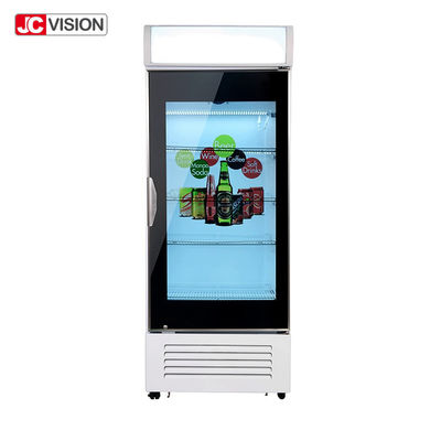 JCVISION 42 τεντωμένο ίντσα ψηφιακό διαφημιστικό όργανο ελέγχου πορτών ψυγείων επίδειξης φραγμών LCD