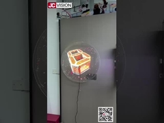JCVision 3D LED ολόγραμμα ανεμιστήρα