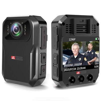 JCVISION HD 1296P νυχτερινή όραση φορητή κάμερα σώματος κάμερα εγγραφής βίντεο WiFi