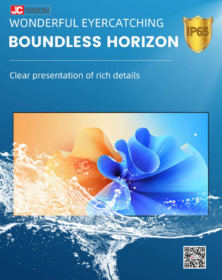 Η JCVISION 3D Ultra HD Μεγάλη οθόνη διαφήμισης LED για εξωτερικά τοιχώματα κτιρίων