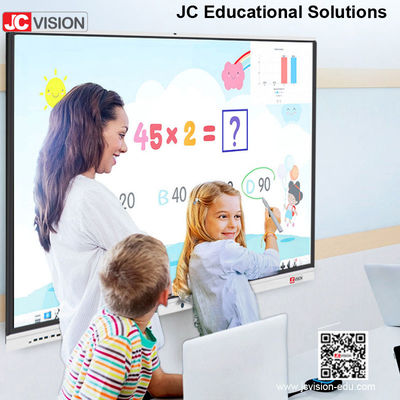 JCVISION Διαδραστικός έξυπνος πίνακας All-in-one λύση Calsroom διδασκαλία IR Touch