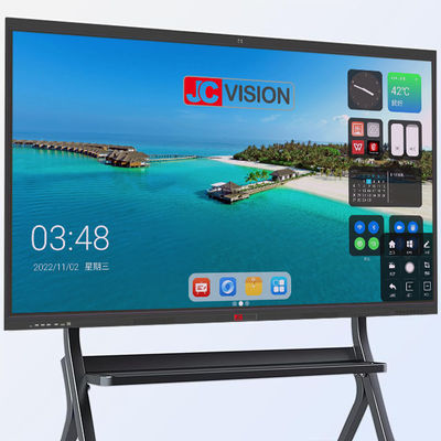 JCVISION Διαδραστικός έξυπνος πίνακας All-in-one λύση Calsroom διδασκαλία IR Touch