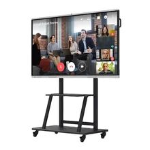 JCVISION φωτεινότητα 350cd/m2 Διαδραστική επίπεδη οθόνη οθόνης με Ops Pc Plug Model