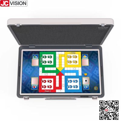 JCVISION 27 "μακρή οθόνη χαρτοφύλακα Εικονική οθόνη Android 12 Σύστημα έξυπνη οθόνη βαλίτσα