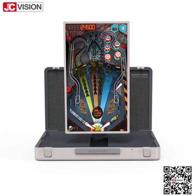 JCVISION 27 "μακρή οθόνη χαρτοφύλακα Εικονική οθόνη Android 12 Σύστημα έξυπνη οθόνη βαλίτσα