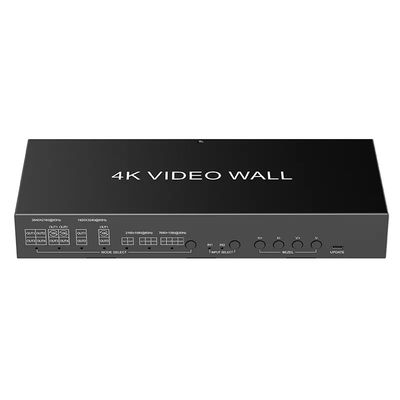JCVISION 4K Βίντεο JCVISION Wall HDMI2.0 Ματρίκη 2 σε 4 με έξοδο 2X2 Βίντεο έξοδος τοίχου αυτοπροσαρμοστική έξοδος ήχου L / R
