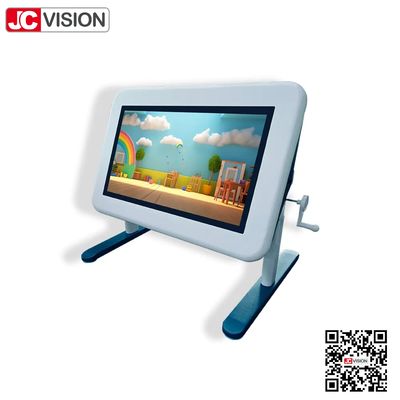 JCVISION Android 32 "LCD οθόνη 20 σημείων οθόνη αφής εκπαιδευτικό πίνακα αφής με ρυθμιζόμενο ύψος