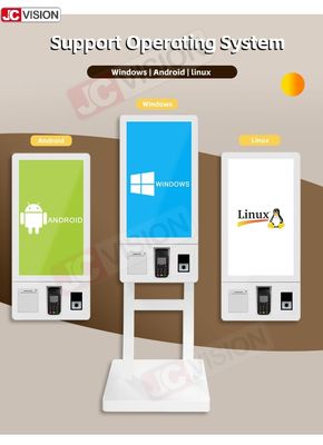 15.6 21.5 24 32 Ίντσας Εσωτερικού Χώρου Όρθια Κιόσκια Αυτόματης Πληρωμής Τερματικό Κιόσκι Αυτόματου Ταμείου Προμηθευτής Μηχανής