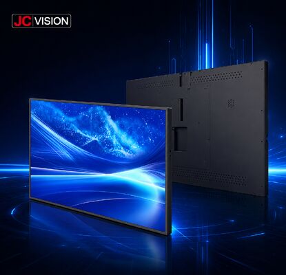 JCVision 55 ιντσών εσωτερική οθόνη ψηφιακής σηματοδότησης   E-LED πίσω φωτισμός, ευρεία γωνία θέασης, φωτεινό κουτί τοίχου για λιανική πώληση και φιλοξενία (HD-352C)