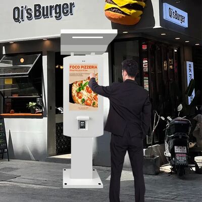 Περίπτερο 32 ιντσών εξωτερικού χώρου IP65 Self Service Checkout με περίβλημα από αλουμίνιο