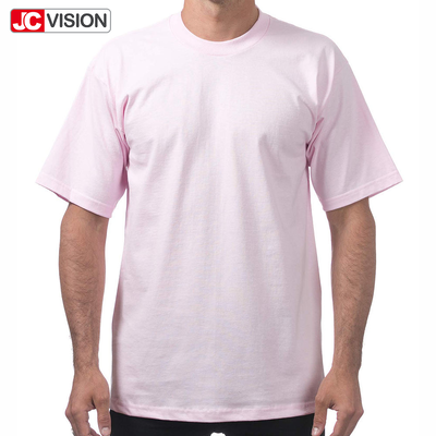 JCVISION T-Shirt για ανδρικά ρούχα T-Shirt ανδρών 100% βαμβάκι O λαιμό Σύντομο μανίκι απλό oversized καλοκαιρινό πουκάμισο