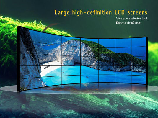 JCVISION άνευ ραφής τηλεοπτικός τοίχος επίδειξης 43inch LCD HD τοίχων LCD τηλεοπτικός