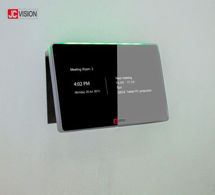Αίθουσα συνδιαλέξεων σημείου εισόδου NFC RFID που η επίδειξη κράτησης, οθόνη κράτησης αιθουσών συνεδριάσεων της αφής