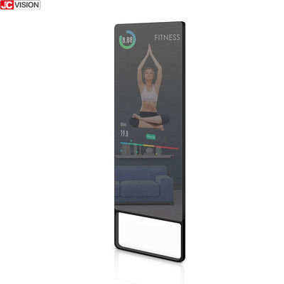 LCD έξυπνη εγχώρια γυμναστική καθρεφτών οθόνης 43inch DIY έξυπνη για την ικανότητα γιόγκας