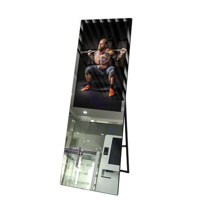43» έξυπνη επίδειξη διαφήμισης καθρεφτών LCD ικανότητας άσκησης 55» 65»