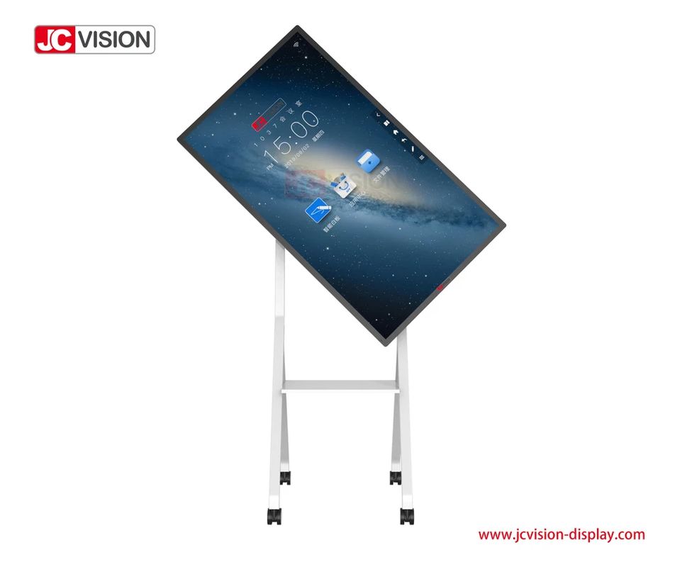 Android 13.0 Διαδραστική οθόνη επίπεδης οθόνης με 4GB RAM Τύπος LED οθόνης και WiFi 802.11b/g/n/AC