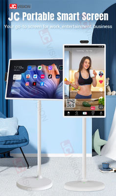 JCVISION φορητό 24 ιντσών περιστρεφόμενο HD οθόνη αφής IPS οθόνη έξυπνη επιφάνεια