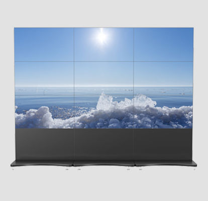 700cd/m2 75in τηλεοπτική επίδειξη Jcvision 8mm Bezel SPCC τοίχων BOE